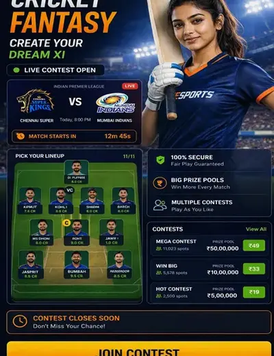 813bet (813 bet) fantasy cricket & matchday visual 3